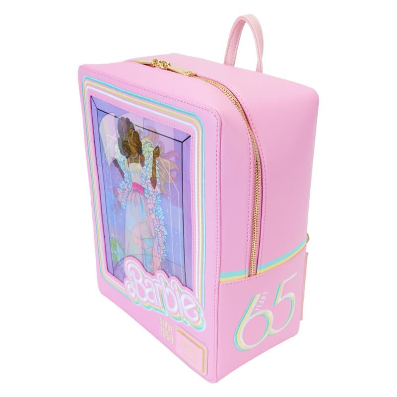 Barbie 65Th Anniversary Doll Box Triple Lenticular Mini Backpack