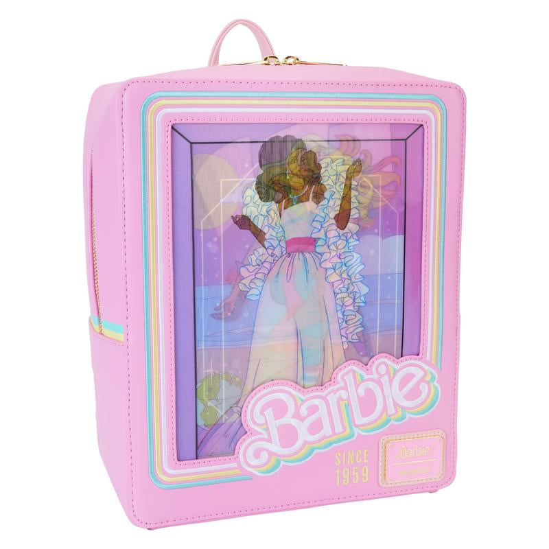 Barbie 65Th Anniversary Doll Box Triple Lenticular Mini Backpack