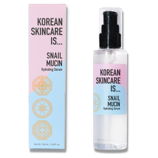 Korean Snail Mucin Serum – 97% Snail Secretion Filtrate for Deep Hydration & Clear Skin – Anti-Aging, Fine Line & Wrinkle Care – Lightweight, Fast-Absorbing, Cruelty-Free, 100 Ml